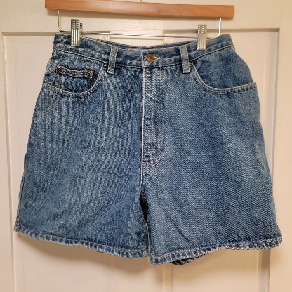 Vintage B.E. Blues High-Waisted Denim Shorts - Size 9/10